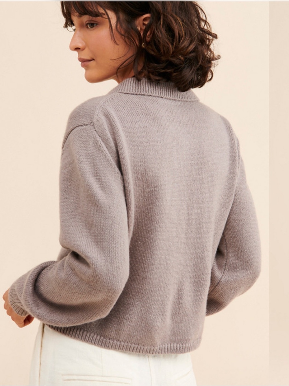LINE & DOT Ellie Cardigan Button‎ Front Collared - Picture 2 of 10